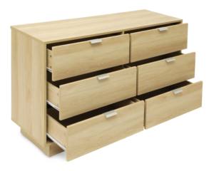 Meuble de rangement en MDF blanc moderne, commode haute et basse, coiffeuse, commode à tiroirs, vente en gros directe usine Chine - Product Image 2