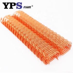 Красочная металлическая двойная кольцевая проволока с нейлоновым покрытием для канцелярских принадлежностей - Product Image 6