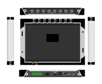 Lector RFID UHF Fijo Chainway U300, PDA Android con 8 Puertos, Basado en Impinj E710, Compatible con UHF Gen 2