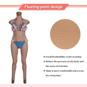 Petto artificiale E Cup piastra finta Vagina mutandina completo completo completo 8 ° Silicone tuta femminile abbigliamento Transgender - Product Image 6