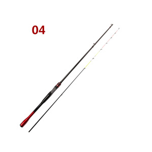 Caña de Pescar de Fibra de Vidrio para Lanzamiento desde la Orilla, 1.8m 2.1m, Mango de <span class=keywords><strong>Madera</strong></span>, Multi-sección, Punta Suave - Product Image 5