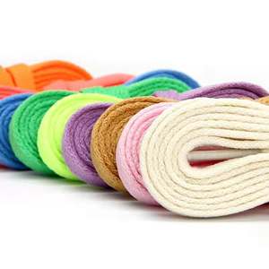 Grosir tali sepatu modis multiwarna tali sepatu datar basket gunung santai olahraga serbaguna 8 mm poliester - Product Image 5