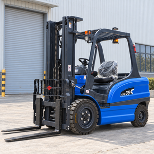 Montacargas Eléctrico con Certificación CE en Oferta, Mástil de Tres Etapas Serie A, 3.5 Toneladas, Altura de Elevación 4500 mm, Mini Montacargas Eléctricos 4x4 - Product Image 3