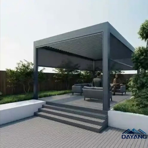 <span class=keywords><strong>Pergola</strong></span> élégante en aluminium Airfun pour l'extérieur, arche résistante aux intempéries, abri, pavillon et gazebo - Product Image 3