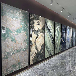 1200x2400 marble 1:1 rock plate, living room sofa, film and television wall, floor tiles, blue jade - Product Image 4