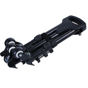 <span class=keywords><strong>Trépied</strong></span> professionnel pliable en alliage d'aluminium de grande taille YUNTENG YT901 avec roues, chariot pour appareil photo pour <span class=keywords><strong>smartphone</strong></span> et appareil photo reflex numérique - Product Image 3