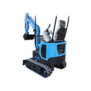 Mejor Precio YHMG W10 Mini Excavadora de 1 Tonelada con Motor KOOP, Nueva Máquina Excavadora Pequeña para Trabajos de Jardinería, Granjas y Paisajismo - Product Image 1