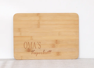 Planche à découper décorative de luxe en bambou Plateau de service de charcuterie en bois personnalisé avec couteau pour la cuisine - Product Image 3