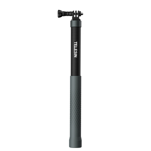 Bâton de selfie portable Telesin pour <span class=keywords><strong>Go</strong></span> <span class=keywords><strong>Pro</strong></span> <span class=keywords><strong>Hero</strong></span> 13 DJI Action <span class=keywords><strong>5</strong></span> Caméras sportives 1,2 mètres extensible en fibre de carbone - Product Image 2
