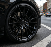 Rines de Aleación Negros Brillantes de 17-22 Pulgadas con Diseño Multirradio Forjado 5x112/5x120 para Audi BMW