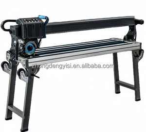 Machine de découpe de pierre électrique automatique avec scie à carreaux à jet d'eau, réglable pour couper sous différents angles, coupeuse de marbre - Product Image 3