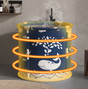 Nouvelle salle de bain adulte trempage pliant portable <span class=keywords><strong>baignoire</strong></span> spa <span class=keywords><strong>baignoire</strong></span> autoportante pour <span class=keywords><strong>douche</strong></span> - Product Image 5