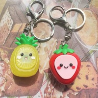 Llavero Antiestrés Mini Limón Más Vendido, Botón Pop para Apretar, Colgante para Bolsa, para Adultos, Niños, Llaves de Coche, Regalo Festivo