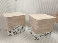 Nouvelle table console en ciment organique, design industriel, réglable, mobilier pour la maison, salon, hôtel, salle à manger