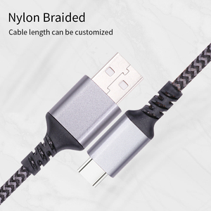 <span class=keywords><strong>Cable</strong></span> de <span class=keywords><strong>carga</strong></span> de teléfono rápido trenzado de nailon de 120W con logotipo personalizado de alta calidad, Cables DE DATOS DE Micro luz USB a tipo C gruesos para Iph <span class=keywords><strong>14</strong></span> 15 - Product Image 2