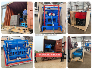Machine manuelle compacte pour la fabrication de blocs de béton creux, largement utilisée, en promotion, avec un ensemble de moules inclus - Product Image 6