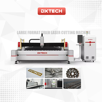 DXTECH CNC Machine de découpe laser à fibre super grand format pour métal acier inoxydable acier au carbone haute précision de coupe Chine