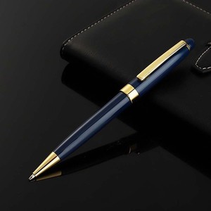 Stylo bille rotatif élégant en métal, gravure laser personnalisée du logo, pour cadeau souvenir client d'entreprise - Product Image 2