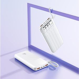 Banco de Energía Portátil con Cable Integrado, Pantalla LED, 10000 mAh, Carga Rápida de 66 W, para Dispositivos Inteligentes - Product Image 4