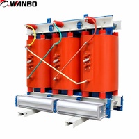 Transformador de Tipo Seco Wanbo-390, 1000kVA, 10kV, Cobre, Trifásico, Refrigerado por Aire, Resina Fundida, para Distribución Interior y Centros de Datos