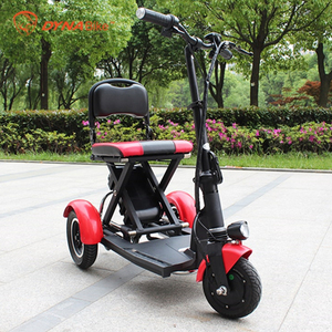 Scooter électrique pliable à trois roues en alliage d'aluminium pour grossistes, petit scooter électrique pliable à 3 roues - Product Image 5