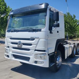 SINOTRUK HOWO 4*2 Cabeza Tractora 251 - 350HP Euro2 Camión Tractor <span class=keywords><strong>de</strong></span> Servicio Pesado para Transporte <span class=keywords><strong>de</strong></span> Semirremolques - Product Image 1
