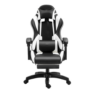 Silla de Juego Ergonómica con Respaldo de 67 cm de Altura, Giratoria, Reclinable, con Rieles Deslizantes en los Reposabrazos y Relleno de Espuma - Product Image 2