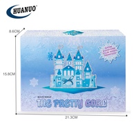 Kit de maquillage pour enfants et filles de 9 à 12 ans, trousse de maquillage pour enfants, vernis à ongles, beauté bleue