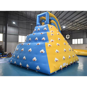 Ghiacciaio Gonfiabile Galleggiante con Scivolo |   Attrazione Gonfiabile Professionale Galleggiante per Parchi Acquatici |   Scivolo <span class=keywords><strong>Iceberg</strong></span> Resistente - Product Image 3