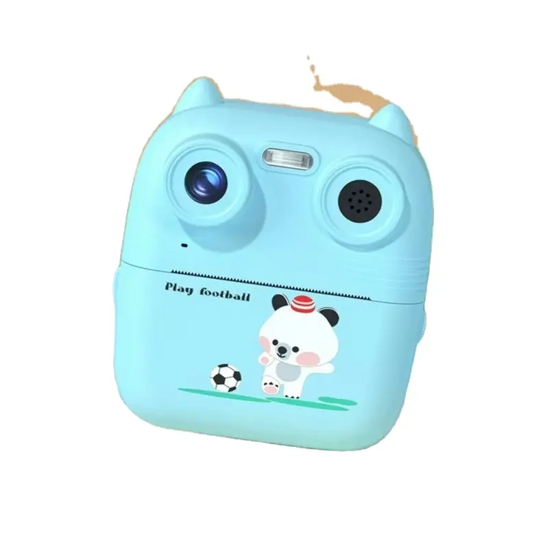 New model 2.4IPS Screen Children's gift 1080P HD Kids Instant Print Camera with Thermal Photo Paper