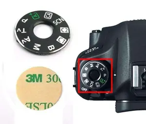 DongFu grosir kamera Digital asli Mode Dial pelat tombol tutup antarmuka bagian perbaikan untuk EOS 6DII 6D2 aksesori kamera