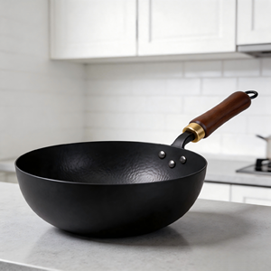 Sartén de 28 cm, forjada/estampada a alta temperatura, cuerpo de olla de una sola pieza, fácil de limpiar, con un acabado impecable. - Product Image 1