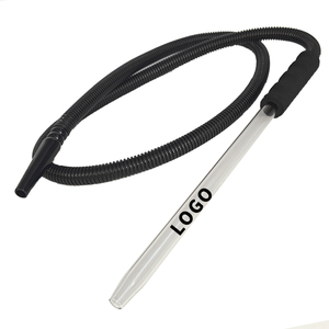 Pipa de narguile de plástico a precio de fábrica, venta al por mayor, pipa de narguile desechable colorida con logotipo personalizado portátil rico - Product Image 3