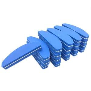 Juego de limas de esponja <span class=keywords><strong>para</strong></span> <span class=keywords><strong>uñas</strong></span>, bloques de limado profesionales, limas de <span class=keywords><strong>uñas</strong></span> con forma de plátano, limas de colores mixtos <span class=keywords><strong>para</strong></span> esmalte de gel UV, limas de <span class=keywords><strong>uñas</strong></span> <span class=keywords><strong>para</strong></span> pulido. - Product Image 4