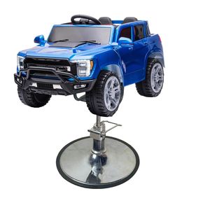 Silla de Barbero para Niños, Eléctrica, con Música, Giratoria, de Plástico, Muebles de Salón para Peluquería, Asiento de Peluquería - Product Image 5