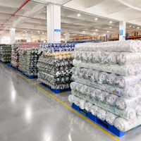 Tissu en microfibre 100 % polyester, anti-boulochage, résistant à l'abrasion, léger, 80 GSM, tissé, teint uni, largeur 98 pouces, vente en gros
