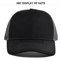 Gorra de Béisbol Estructurada con Malla Trasera Transpirable, Gorra Trucker con Estampado Personalizado, Protección Solar para Hombres y Mujeres, Moda para Exteriores