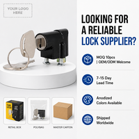 Super Sénario de Septembre : Verrou de Casque en Aluminium Compatible avec Surron Light Bee X S – Accessoire de Sécurité à Clé