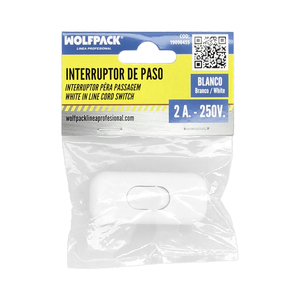 Interruttore in linea bianco 2A. - Product Image 5