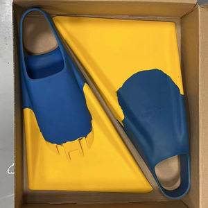 In Stock High Quality Natural Rubber Swimming <b>Snorkeling</b> Flippers Adult Open Heel Long Blade Swin Fins Wear for Man Woman - Product Image 6