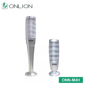 Nueva luz de advertencia intermitente para máquinas herramienta OUN M4H de ONN con tira de luz LED tricolor y alarma activada por zumbador de aleación de aluminio - Product Image 4