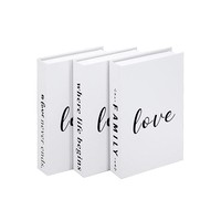 Großhandel Faltbare Leere Dekorative Buchboxen, Falsche Bücher, 3er-Set für Wohnraumdekoration