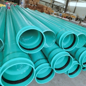Preço de Fábrica Tubo de PVC de <span class=keywords><strong>6</strong></span> Polegadas ASTM D3034 Classificado para Pressão Padrão ASTM & DIN para Abastecimento de Água e Drenagem Material Plástico - Product Image 1