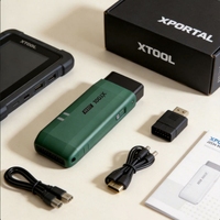 XTOOL XPORTAL J2534 Pass Thru VCI Box, Compatible con DoIP CANFD, 12V 24V, Interfaz de Diagnóstico y Programación de ECU para Autos y Camiones