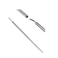 Acier Inoxydable 316L 16G 18G 20G Press Fit Insertion Pin Threadless Push Pop in Labret Lip Tragus Boucle D'oreille Stud Piercing