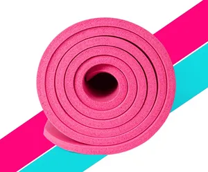 定制 OEM 环保厚锻炼健身打印带 nbr 瑜伽垫