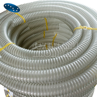 Sevenstars PU conduit spirale fil d'acier tuyau PU flexible renforcé tuyau de ventilation machine