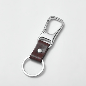 <b>Car</b> Keychain Metal Leather Strap With <b>Ring</b> A3903 For <b>Keys</b> And Accessories - Product Image 1