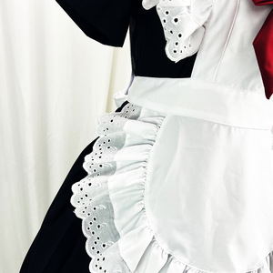 Zixiao Japanese JK Style Maid Apron Cosplay Costume Accessory For Women Adult Size One Piece With Label And Tags - Product Image 3