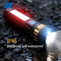 Lampe de camping d'urgence rechargeable par USB, lampe torche tactique LED haute puissance, étanche, lampe torche portative